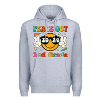 Heather Grey peace out 2024 3rd grade Premium Hoodie - JahusDesignShop