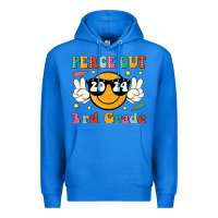 True Royal peace out 2024 3rd grade Premium Hoodie - JahusDesignShop