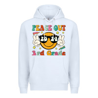 White peace out 2024 3rd grade Premium Hoodie - JahusDesignShop