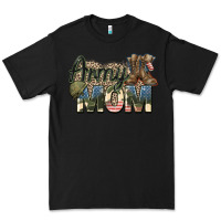 Black army mom Premium Tee - Zillion Design Studio