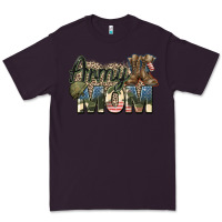 Plum army mom Premium Tee - Zillion Design Studio