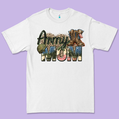 Army Mom Premium Tee Designed By Zillion Design Studio