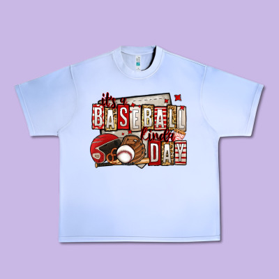 It's A Baseball Kinda Day Urban Heavy Tee Designed By Jasminsmagicworld