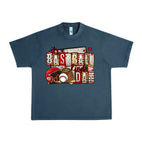 Midnight Navy it's a baseball kinda day Urban Heavy Tee - Jasminsmagicworld