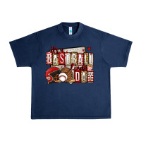 Navy it's a baseball kinda day Urban Heavy Tee - Jasminsmagicworld