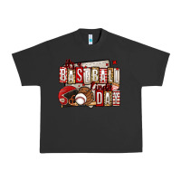 Pigment Black it's a baseball kinda day Urban Heavy Tee - Jasminsmagicworld