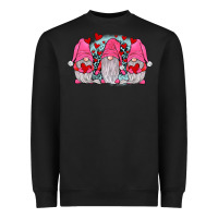 Black gnomies valentines day Heavyweight Sweatshirt - JahusDesignShop