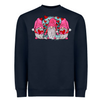 Navy gnomies valentines day Heavyweight Sweatshirt - JahusDesignShop