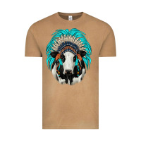 Holstein Indian Headdress Vintage Tee | Teevron