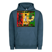 Pigment Midnight Navy rosa sat so ruby could walk so kamala could run tu Urban Hoodie - CowGirlArtShop