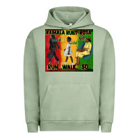 Pigment Oil Green rosa sat so ruby could walk so kamala could run tu Urban Hoodie - CowGirlArtShop