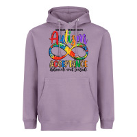 Lavender autism acceptance Heavyweight Hoodie - LillyAllenDesigns