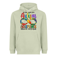 Matcha autism acceptance Heavyweight Hoodie - LillyAllenDesigns