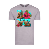 Vintage Zinc love summer with flowers Vintage Tee - AdoDesignShop
