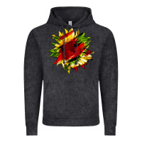 Vintage Black juneteenth sunflower Vintage Hoodie - HRA Design Shop