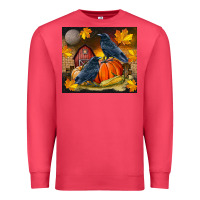 Cardinal Fall Crow Premium Sweatshirt - LillyAllenDesigns