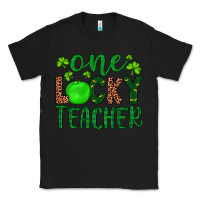 Black one lucky teacher Classic Tee - Artiststas