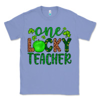 Colony Blue one lucky teacher Classic Tee - Artiststas