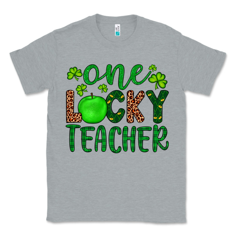 One Lucky Teacher Classic Tee by Artiststas | Teevron
