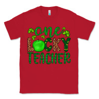 Red one lucky teacher Classic Tee - Artiststas