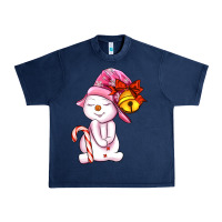 Navy winter pink snowman Urban Heavy Tee - AdoDesignShop