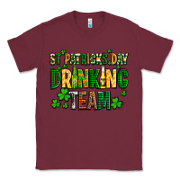 Burgundy st patricks day drinking team Classic Tee - AdoDesignShop