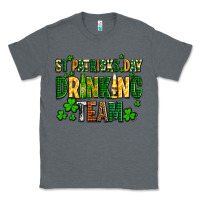 Charcoal Heather st patricks day drinking team Classic Tee - AdoDesignShop