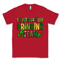 Red st patricks day drinking team Classic Tee - AdoDesignShop
