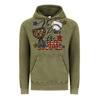 Vintage Olive no place like home Vintage Hoodie - CowhideDigitalArt