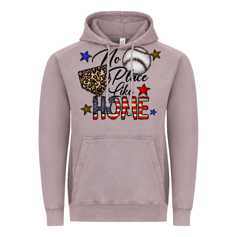 No Place Like Home Vintage Hoodie by CowhideDigitalArt | Teevron