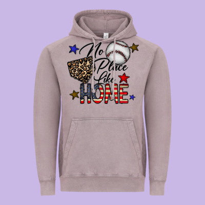 No Place Like Home Vintage Hoodie Designed By Cowhidedigitalart