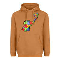 Meerkat autism awareness elephant Heavyweight Hoodie - LillyAllenDesigns