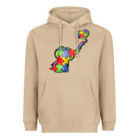 Mushroom autism awareness elephant Heavyweight Hoodie - LillyAllenDesigns