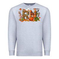 Heather Grey Fall RN Registered Nurse Premium Sweatshirt - LillyAllenDesigns