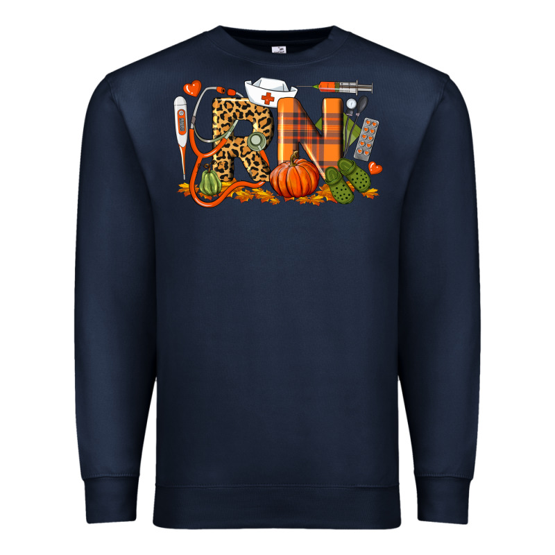 Fall Rn Registered Nurse Premium Sweatshirt by LillyAllenDesigns | Teevron