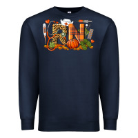 Navy Fall RN Registered Nurse Premium Sweatshirt - LillyAllenDesigns