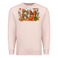 Pale Pink Fall RN Registered Nurse Premium Sweatshirt - LillyAllenDesigns