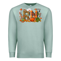 Seafoam Fall RN Registered Nurse Premium Sweatshirt - LillyAllenDesigns