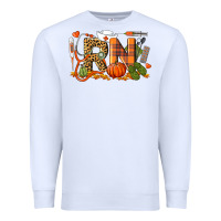 White Fall RN Registered Nurse Premium Sweatshirt - LillyAllenDesigns