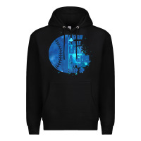 Black I Know I Play Like A Girl Try To Keep Up Softball Premium Hoodie - Bettercallsaul