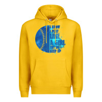 Lemon I Know I Play Like A Girl Try To Keep Up Softball Premium Hoodie - Bettercallsaul