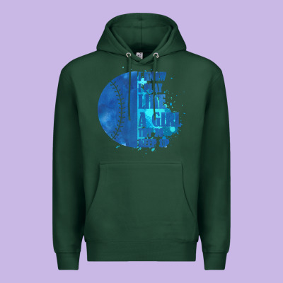 I Know I Play Like A Girl Try To Keep Up Softball Premium Hoodie Designed By Bettercallsaul