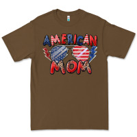 Cacao American mom Premium Tee - Zillion Design Studio