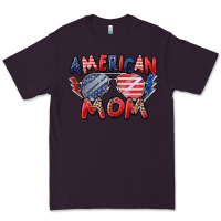 Plum American mom Premium Tee - Zillion Design Studio