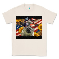 Natural Western 4th Of July Sheep Classic Tee - LillyAllenDesigns