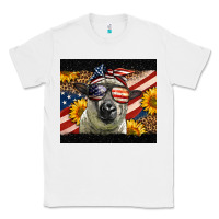White Western 4th Of July Sheep Classic Tee - LillyAllenDesigns