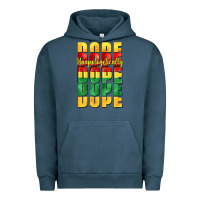 Pigment Midnight Navy unapologetically dope cowgirl Urban Hoodie - CowGirlArtShop