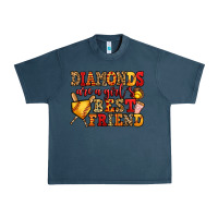 Midnight Navy diamonds are a girl's best friend softball Urban Heavy Tee - Jasminsmagicworld