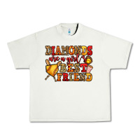 Diamonds Are A Girl's Best Friend Softball Urban Heavy Tee | Teevron
