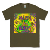 Army Green mardi gras queen Classic Tee - Artiststas